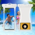 thumbnail image 2 of Phone Case Wallet,IPX8 Waterproof Phone Pouch Case for Beach Underwater Dry Bag with Lanyard Fits Phones up to 7.2 Inch, 2 of 7