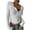 White, variant on BLCHUNen Sweatshirts for Women Cropped Ribbed Knitted Full Zip up Hooded Drawstring Casual Lightweight Fall Long Sleeve Shirts