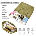 thumbnail image 4 of Bolso de mano JOTOFIT de piel vegana tejida para mujer con monedero, 4 of 8