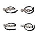 thumbnail image 1 of Lazy Flower Hairpin Meatball Head Dispositivo Para El Cabello Vintage Pearl Flower Hair Headpiece Sweethay CE008219-05, 1 of 6