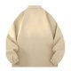 thumbnail image 3 of Ceisia Men's Casual Flip Collar Zipper Jacket with Pockets Oversized Contrast Hood Gift Outerwear, 3 of 5