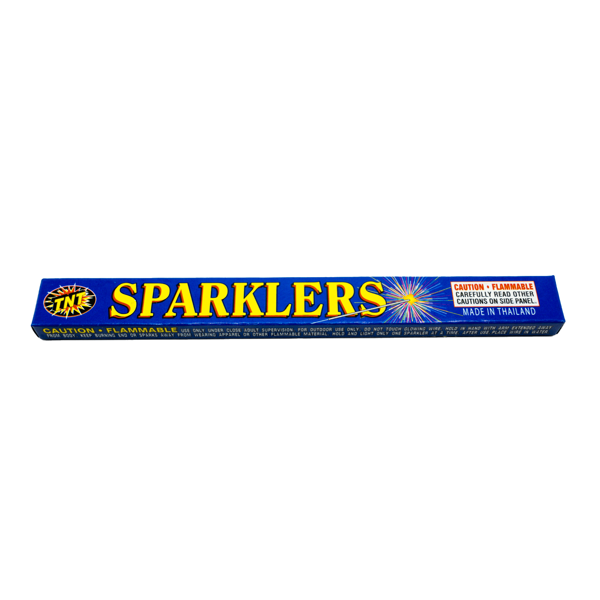 TNT Fireworks, #8 Gold Sparklers, 240 Sparklers