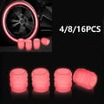 thumbnail image 3 of YeekTok 16PCS Universal Fluorescent Car Tire Valve Auto Tyre Valves General New Red, 3 of 8