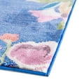 thumbnail image 6 of Rugs.com Blossom Collection Rug – 8' x 10' Blue Medium Rug Perfect For Living Rooms, Large Dining Rooms, Open Floorplans, 6 of 8