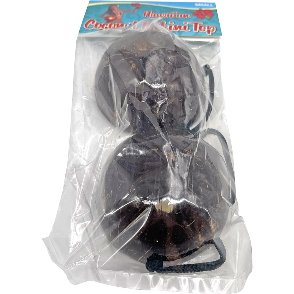 The Islander Group Small Hawaiian Coconut Bikini Top