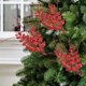 thumbnail image 5 of Christmas Decoration Simulation Berry Tender Leaf Cutting Bundle Party Christmas Tree Accessories, 5 of 6