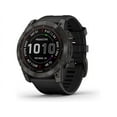 thumbnail image 6 of Garmin fenix 7X Sapphire Solar, Carbon Gray DLC Titanium with Black Band, 6 of 13