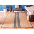 thumbnail image 3 of Chouhan Rugs Natural Jute Light Grey Lined Rug Bohemian Rug Decor Rug Handwoven Rug Custom Rug Decorative Rug, 3 of 8