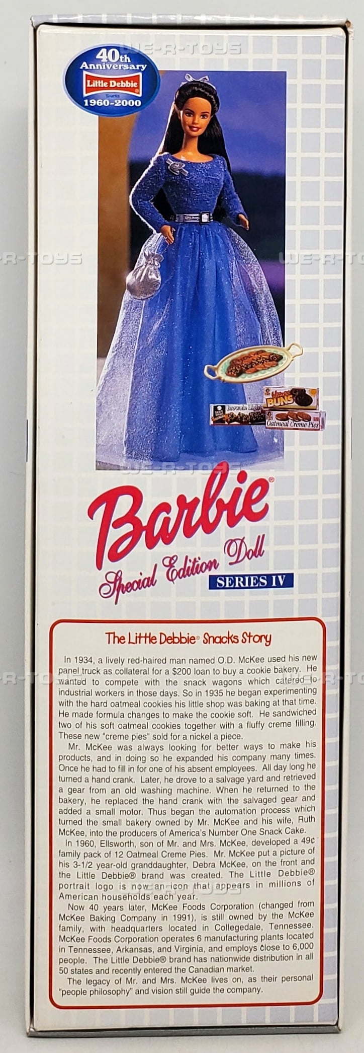 Barbie Little Debbie 40th Anniversary Special Edition Doll