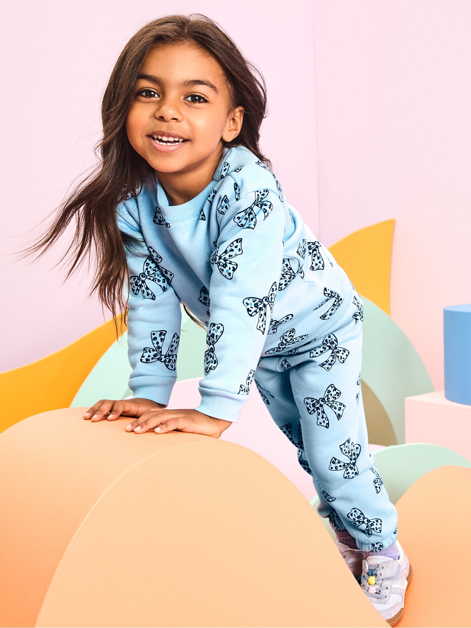 Garanimals Baby & Toddler Girl Outfit Set, 2-Piece Fleece, Sizes 0-6T
