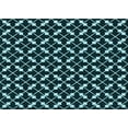 thumbnail image 1 of Ahgly Company Machine Washable Indoor Rectangle Transitional Deep Teal Green Area Rugs, 4' x 6', 1 of 7