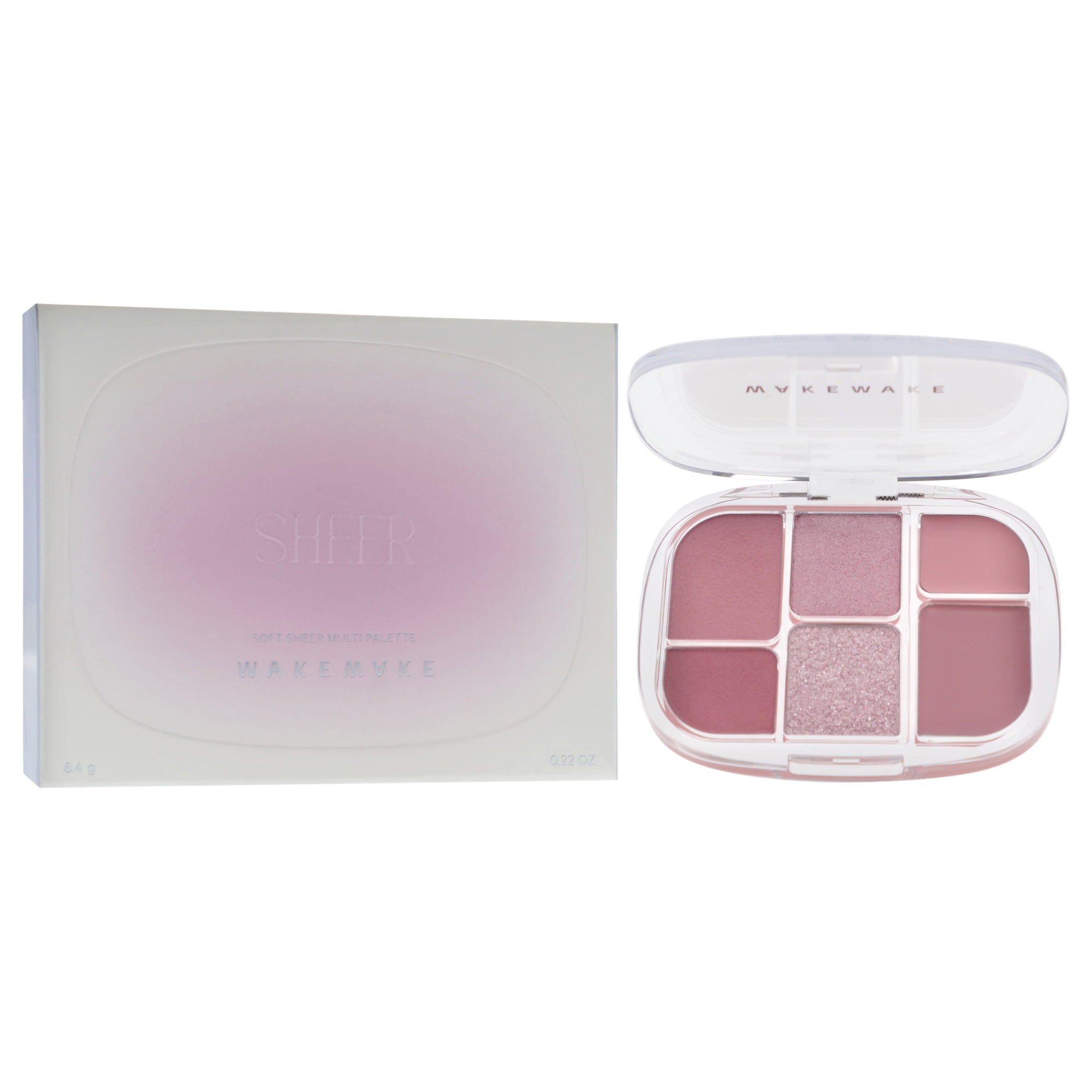 Wakemake Soft Sheer Multi Palette - 03 Lavander Pleasure , 0.22 oz
