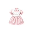 thumbnail image 6 of Christmas Porch Goose Outfit with Light Blue Short Sleeve Dress and White Apron, Holiday Yard Goose Clothing for Front Porch and Lawn, 1 Piece, 6 of 6