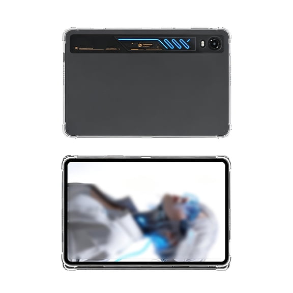 HYRACPO TPU Case for RedMagic Astra2 9.06 inch, Soft Flexible Shockproof Protective Tablet Cover, Anti-Scratch & Lightweight Slim Design-Clear