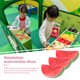 thumbnail image 2 of GOOHOCHY 6 piezas frutas falsas de frutas artificiales sandía decores de sandía falsas rebanadas de sandía, 2 of 7
