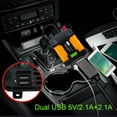 thumbnail image 4 of Labymos Modified Sine Wave Inverter High Frequency 4000W Peak Power Inverter DC 12V to AC, 4 of 8