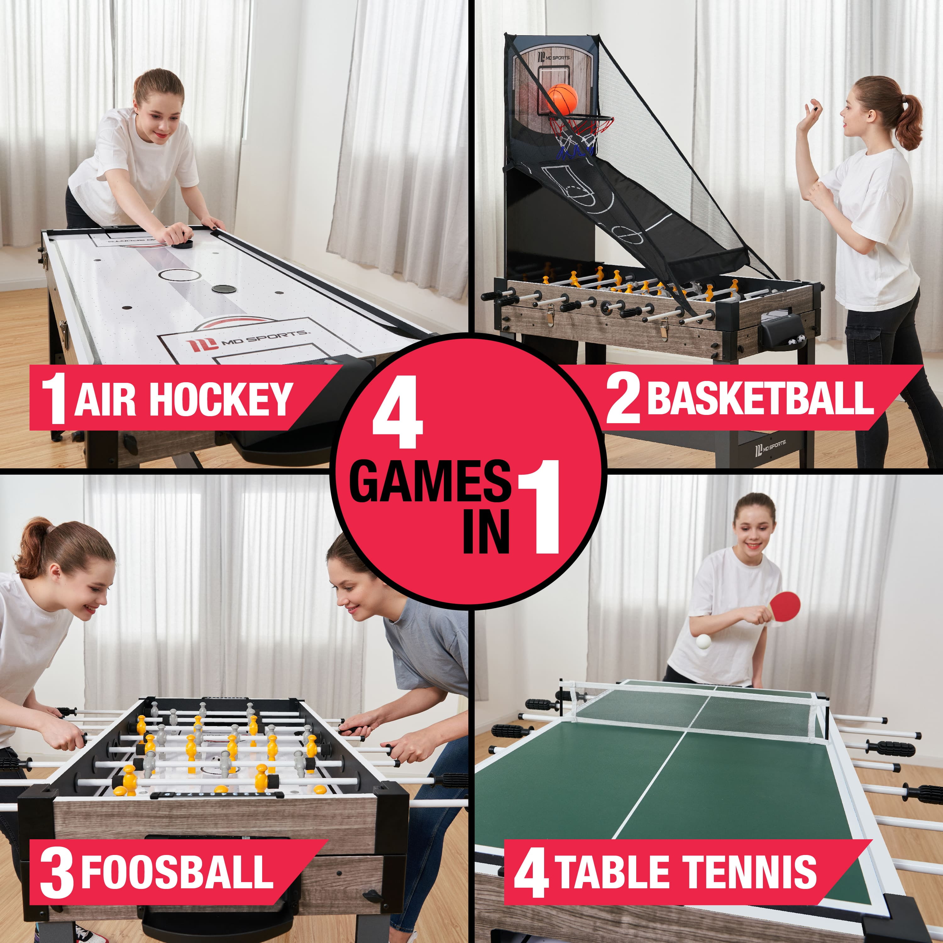 Buy Authentic Models Multi-Game Table With Free Shipping – Bars Depot