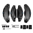 thumbnail image 2 of 4PCS Car 3D Disc Brake Caliper Cover, Front Rear Aluminum Alloy Stylish Design Easy Installation Guard Protector Cover Replacement Kit for  Model, Y 19 20in Wheels Hub, 2 of 7