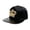 black, variant on Avaner Unisex Crown Rhinestone Flat Brim Baseball Cap: Hip Hop Bling Bling Snapback for Party, Street, Performance