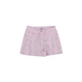 thumbnail image 3 of Forever 21 WGA Stretch Denim Short With Rhinetone Front, Color-Pink, Size-29, 3 of 4