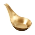 thumbnail image 3 of Cuchara de postre bonita, cuchara de mango corto, cucharas de azúcar de acero inoxidable, cuchara de té Oro, 3 of 9
