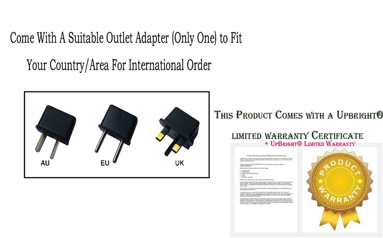 AC/DC Adapter For Bunker Hill Security Driveway Alarm 93068 - Replacement Power Cord & Charger For Harbor Freight Alert Systems