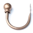 thumbnail image 6 of D-GROEE 2Pcs Curtain Holdback, 2pcs Wall Mounted Drapery Tiebacks with Screws, Concise Metal Decorative Window Drapery Holder Curtain Hook, 6 of 7