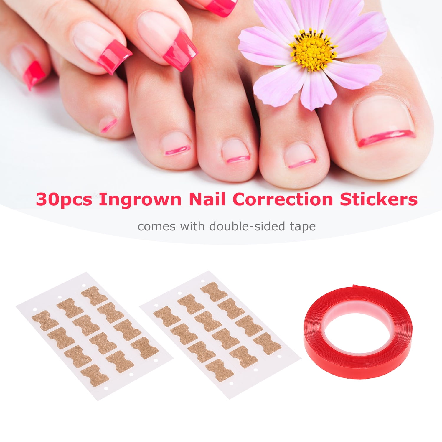 stickers for big toenail