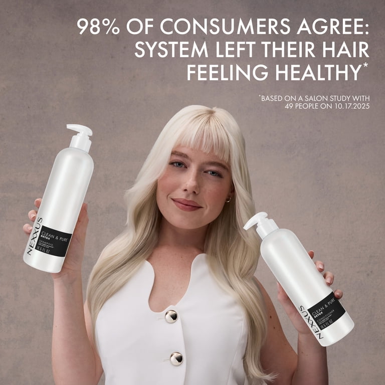 Nexxus Clean & Pure Conditioner for Professional-Level Detox Hair