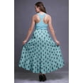 thumbnail image 4 of Bimba Jupe en Coton à 5 Niveaux pour Femmes Jupe Longue en Coton Imprimée Été, 4 of 5