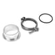 thumbnail image 4 of Brida de compresor turbo de aluminio, brida de banda en V para compresor turbo, abrazadera para compresor turbo Holset, artesanía superior, 4 of 9