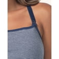 thumbnail image 3 of Leading Lady, Nursing Tank, Built in Nursing Bra, Racerback Cami, Nursing Clips, Breastfeeding or Pumping, Breathable Cotton (Women's), 3 of 4
