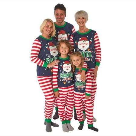

Matching Family Christmas Pajamas Set Soft Holiday Clothes Sleepwear Christmas Pjs for Family Xmas Sleepwear