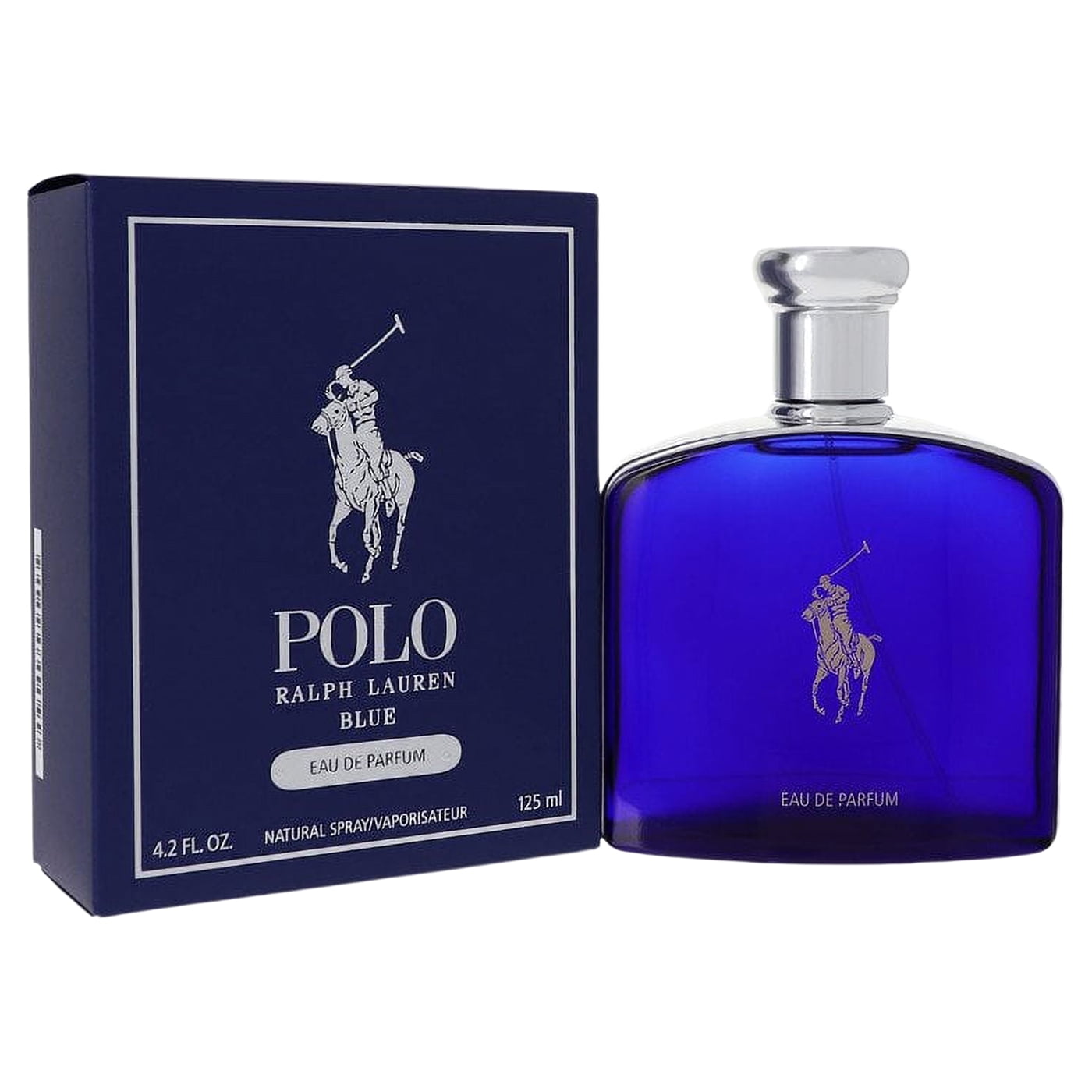 Ralph Lauren Polo Blue Eau De Parfum Spray, Cologne for Men, 4.2 Oz