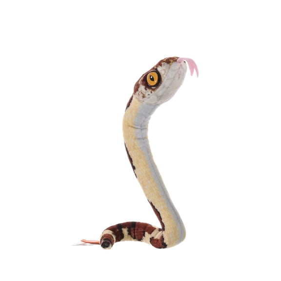 Wild Republic Coilkins Blunt Headed Tree Snake, Stuffed Animal, 12 Inches, Plush Toy, Fill is Spun Recycled Water Bottles