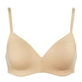 thumbnail image 5 of Calvin Klein Womens 2-Pack Lightly Lined Wirefree Bra (Black/Bare Large ), 5 of 6