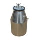 thumbnail image 1 of Lata de leche de leche de bucket de la máquina de ordeño, portátil, con cubierta, acero inoxidable de barril de almacenamiento para equipos de, 1 of 9