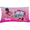 thumbnail image 3 of Personalized Miraculous Ladybug Girls Pillowcase, Pink, 3 of 5