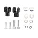 thumbnail image 3 of Kit de tornillos y tuercas para estriberas de motocicleta de aluminio negro de 29 mm/1,1 pulgadas, accesorio de montaje de pedal, 3 of 10