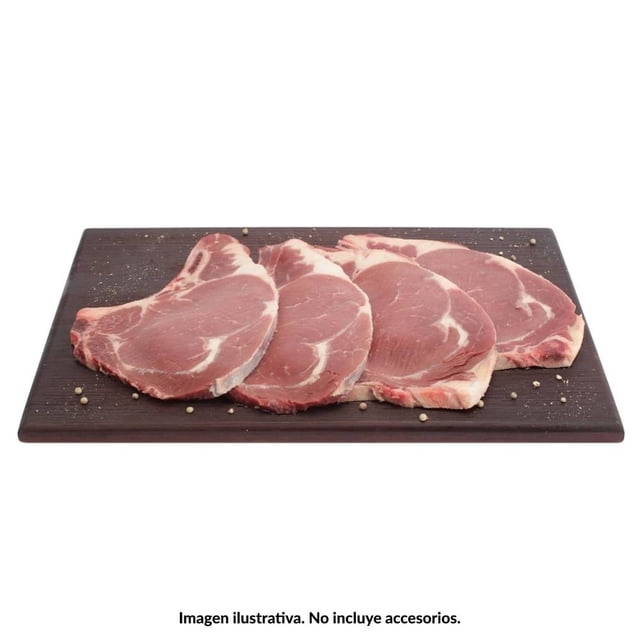 Chuleta de costilla de res por kg peso aprox por charola 500 g