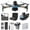 Black, variant on Fuebueo Mini Drone with Camera for Kids Adults Headless Mode, Speed Adjustment, 3D Flips - Perfect RC Quadcopters for Kids Beginners