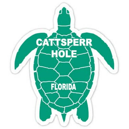 

Cattsperr Hole Florida 4 Green Turtle Shape Magnet
