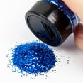 thumbnail image 3 of (4 pack) Hello Hobby Royal Blue Glitter Shaker, 4 oz., 3 of 7