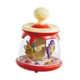 thumbnail image 4 of Presione Carrusel Toy Actividad sensorial de juguetes Regalos de vacaciones de juguete Multifuncional Toy de aprendizaje portátil para niños de 6 a 12 rojo, 4 of 8