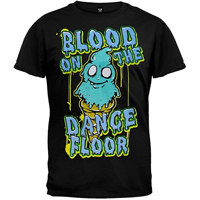 So many negative phrase Blood on the Dance Floor Ice Cream Cone Men's T-Shirt - Walmart.com
