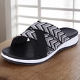 thumbnail image 3 of Sandalias Casuales Sin Cordones para Mujer Con Cruzadas Cómodas Fiestas Y, 3 of 9