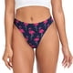 thumbnail image 1 of Fotbe Cute Flamingo Tanga Sin Costuras para Mujer con Estampado – Panties Invisibles, Transpirables y Cómodos para Uso Diario-4X-Large, 1 of 6