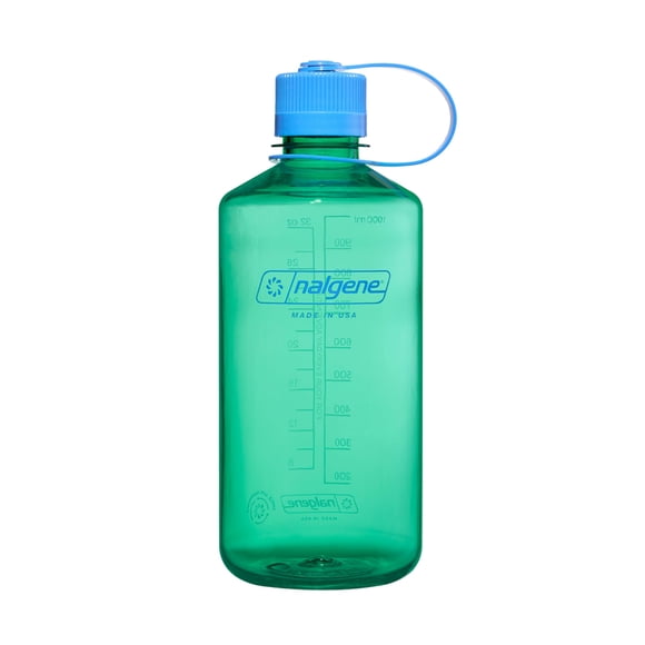 Botella de agua Nalgene Lightweight Sustain Tritan, 1 litro, color verde pastel