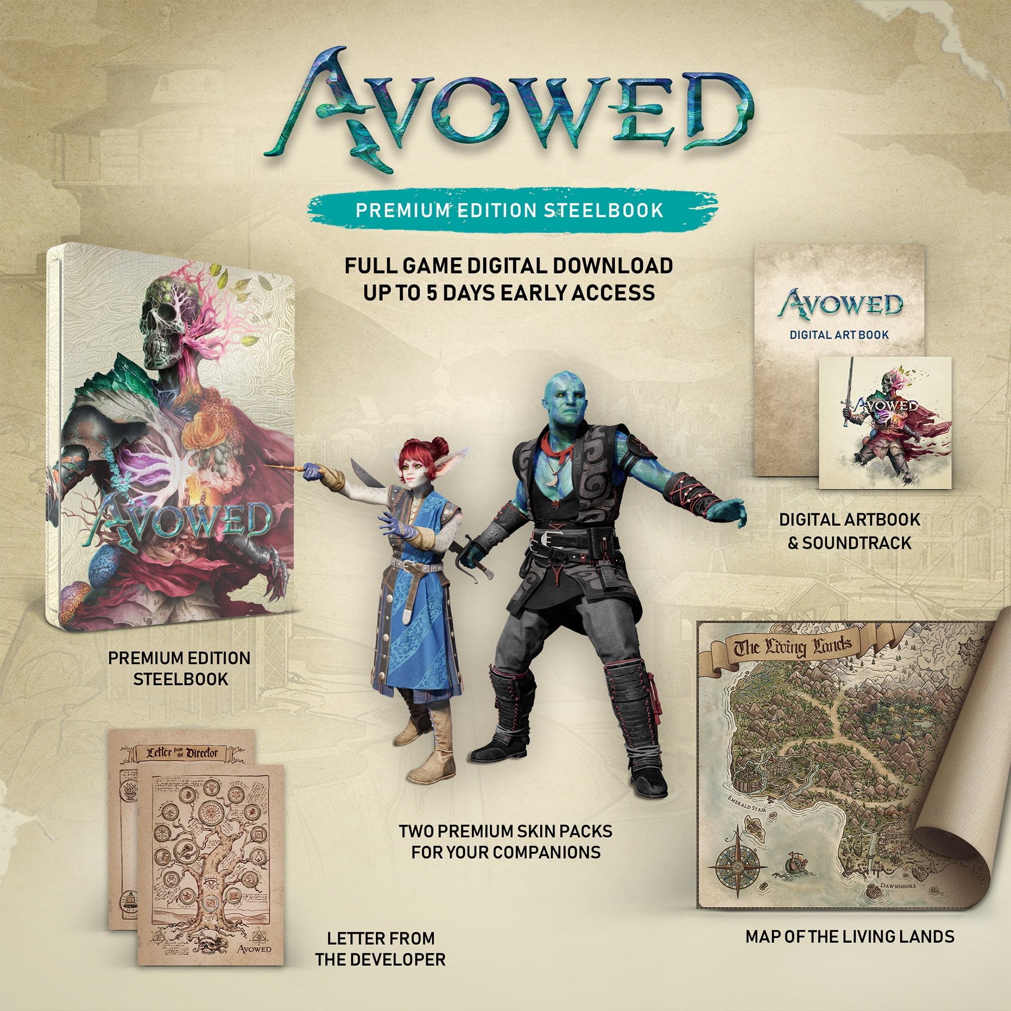 Avowed Premium Edition - xbox Series x/s, (Premium Edition) (Undefined)