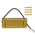thumbnail image 2 of Runquan Electric Guitar Pickup Lightweight Music Instrument Parts Small Pickup Accs Golden, 2 of 8